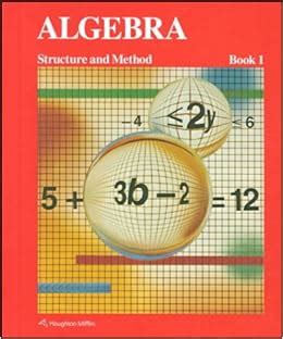 algebra structure and method book 1
