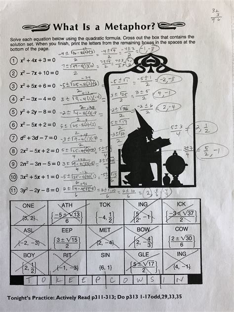 algebra with pizzazz answer key page 222 Reader