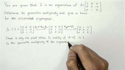 algebraic multiplicity calculator