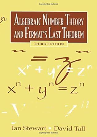 algebraic number theory and fermats last theorem third edition Doc