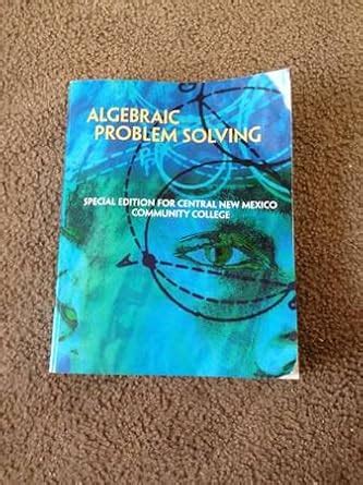 algebraic problem solving custom edition cnm messersmith PDF
