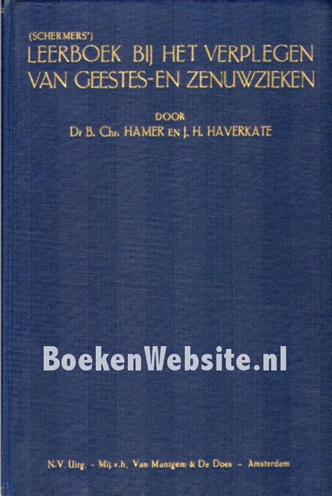 algemeen leerboek voor het verplegen van geestes en zenuwzieken PDF