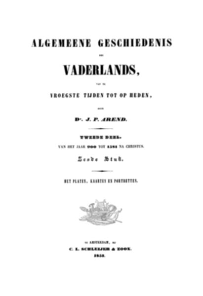 algemeene geschiedenis des vaderlands tweede deel vijfde stuk Epub