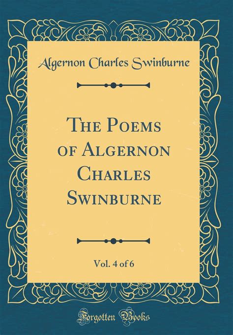 algernon charles swinburne classic reprint Reader