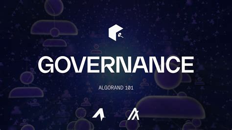 algorand governance