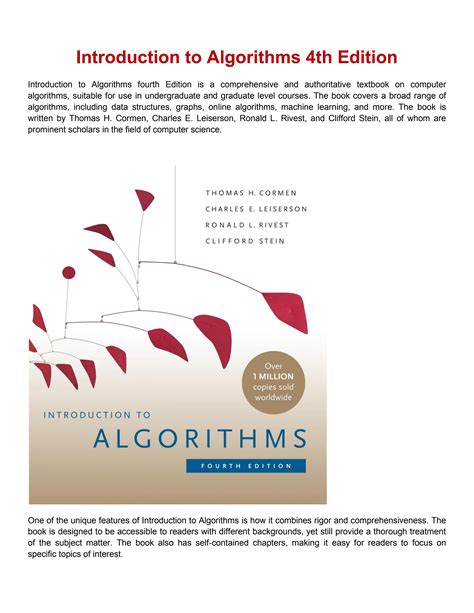 algorithms 4th edition solution manual Doc