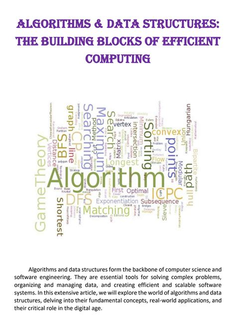 algorithms and data structures algorithms and data structures Doc