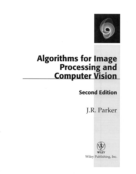algorithms for image processing and computer vision Reader