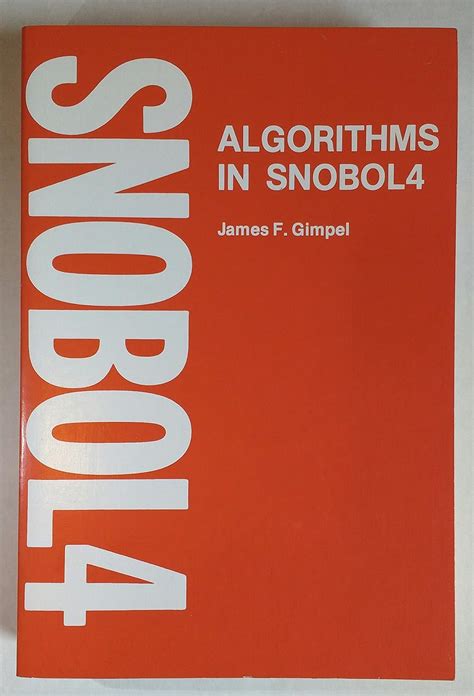 algorithms in snobol4 Doc