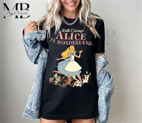 alice and wonderland t shirt