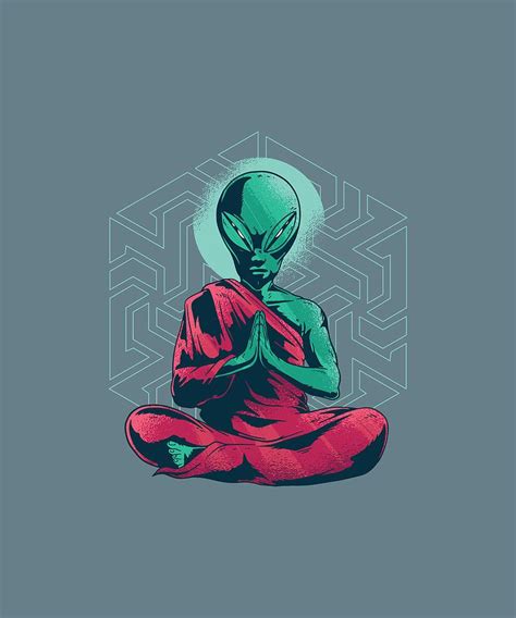 alien monk meditation mindfulness aliens Kindle Editon