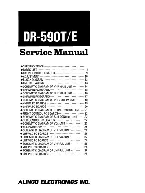 alinco dr 590 manual Epub