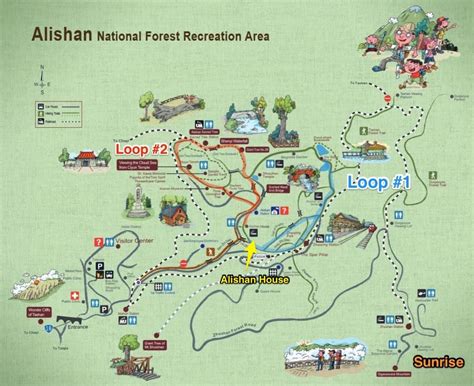 alishan map