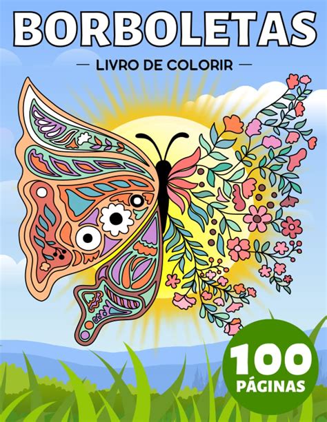 alivio borboletas colorir adultos portuguese Doc