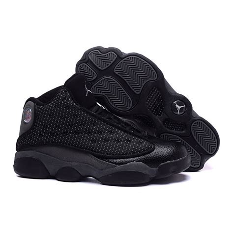 all black air jordans