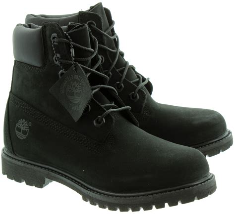 all black timberlands