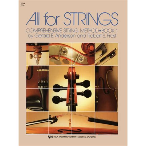 all for strings comprehensive string method viola book 1 Epub