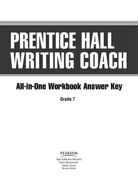all in one workbook grade 12 answers Kindle Editon