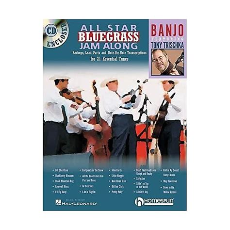 all star bluegrass jam along for banjo bk or cd Kindle Editon