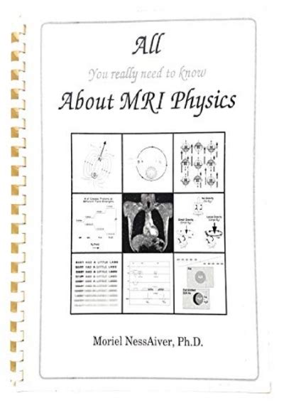 all you really need to know about mri physics PDF