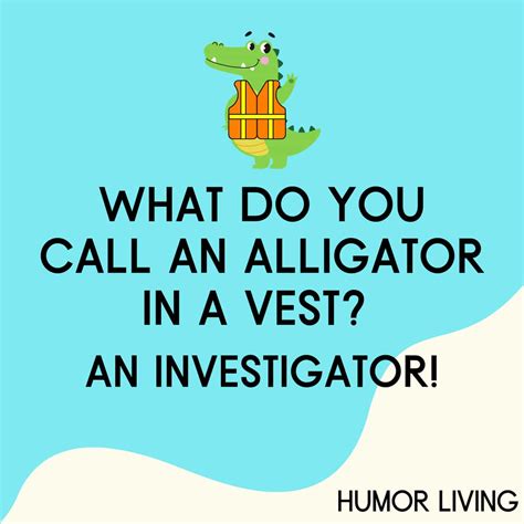 alligator in vest