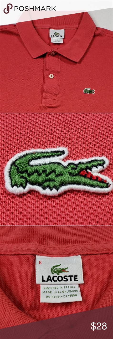 alligator polo shirt label