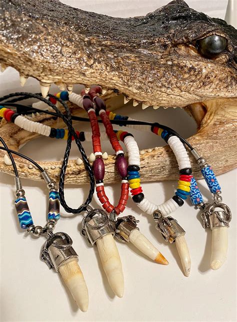 alligator tooth jewelry