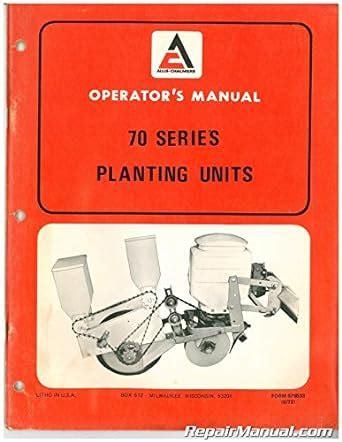 allis chalmers 70 series planter manual Reader