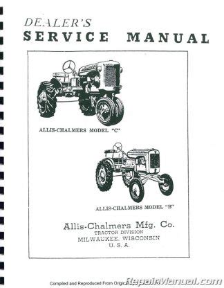 allis chalmers b service manual Doc