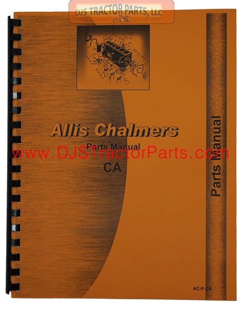 allis chalmers ca parts manual Epub