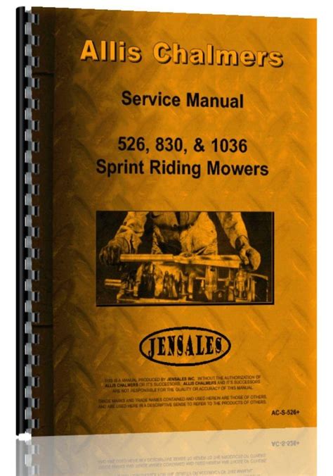 allis chalmers service manual 1036 Epub