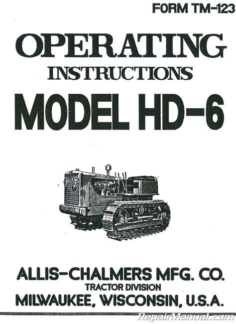 allis-chalmers-hd6-owners-manual Ebook Reader