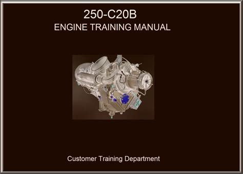 allison 250 c20b manual PDF