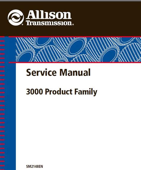 allison 3000 evs service manual PDF