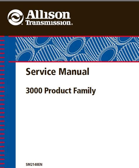 allison 3000 series service manual Reader