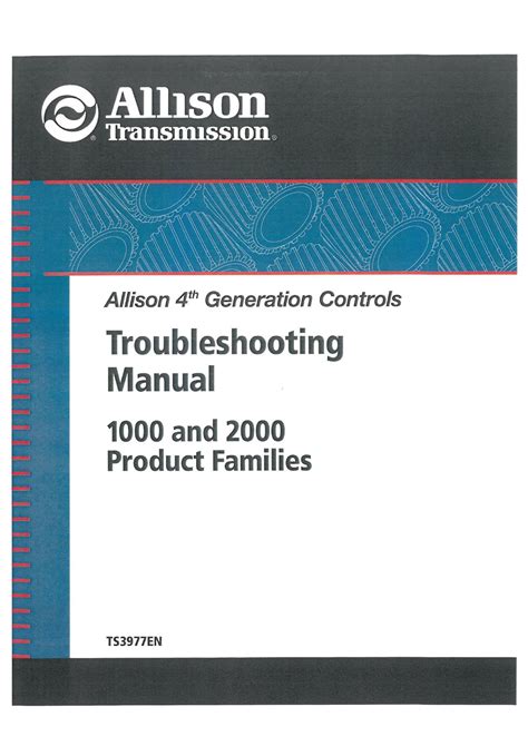 allison transmission 1000 troubleshooting manuals Doc