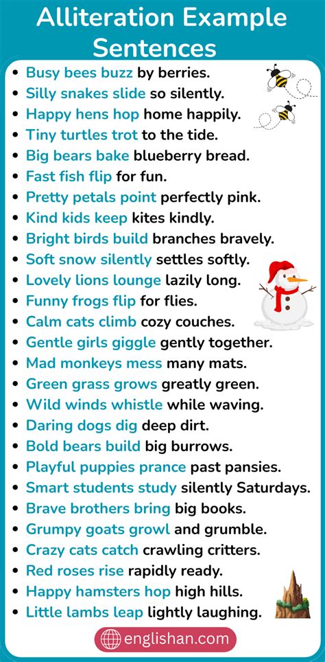 alliteration examples using tennis PDF