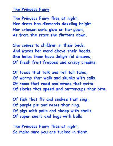 alliteration poems of princess PDF