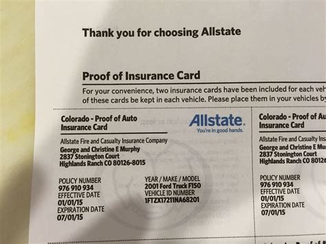 allstate insurance number