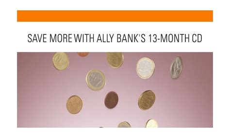 ally bank 13 month cd promotion