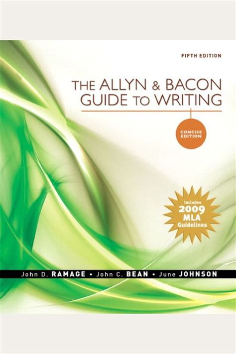 allyn bacon guide to writing 5th edition Kindle Editon