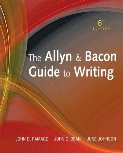 allyn bacon guide to writing 6th edition pdf Doc