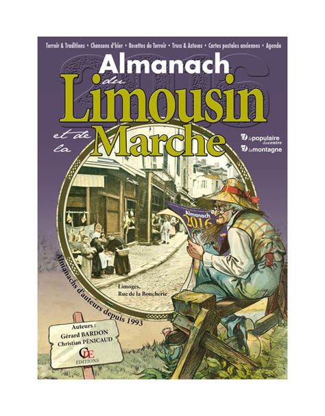 almanach du limousin marche 2016 PDF