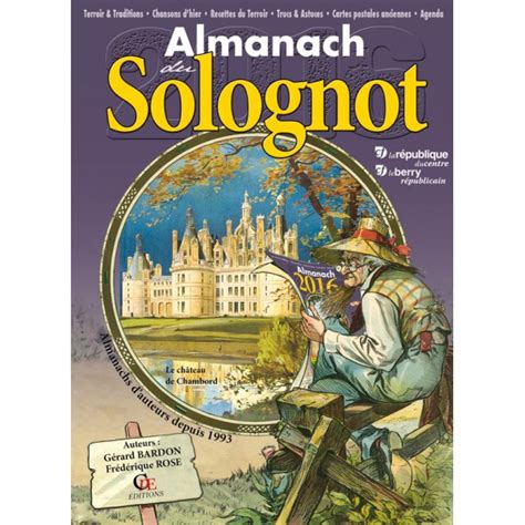 almanach solognot 2016 g rard bardon Kindle Editon