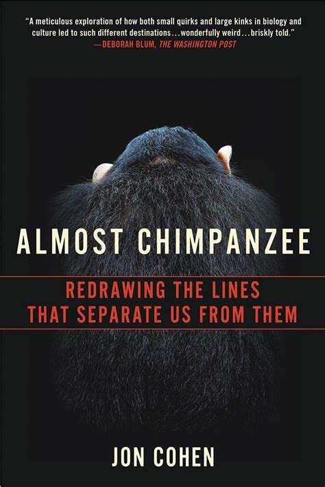 almost chimpanzee redrawing the lines that separate us from them Kindle Editon