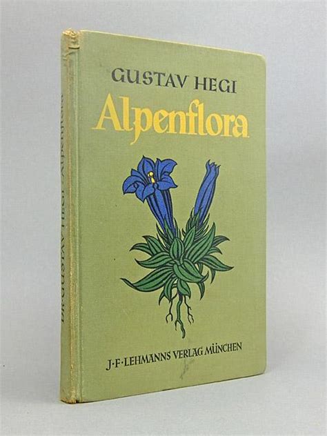 alpenflora mooi boek duitse tekstmuller hegi merx uitgever Doc