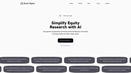 alpha ai stock