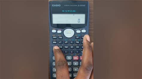 alpha button on calculator