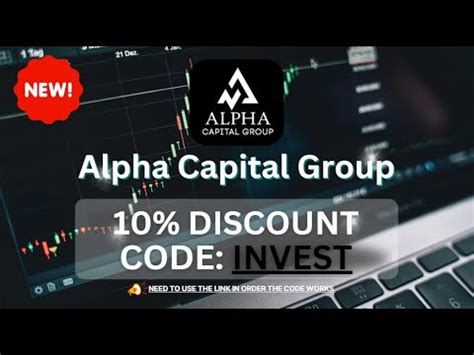 alpha capital group discount code