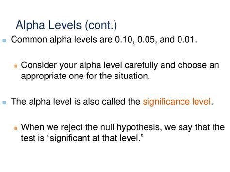 alpha level of .08